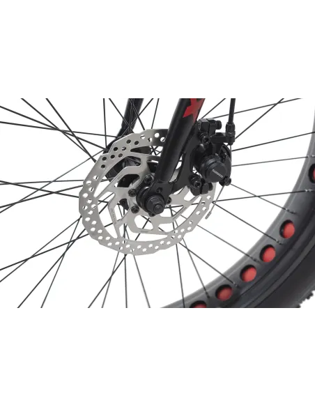 Rower Terenowy Fatbike Grube Opony 26 Tarcze Alu