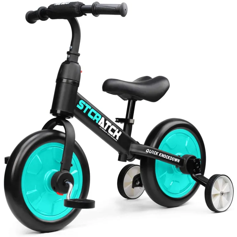 2+ Dziecięcy Rower Biegowy 3 w 1 Multi Trójkołowy - 8