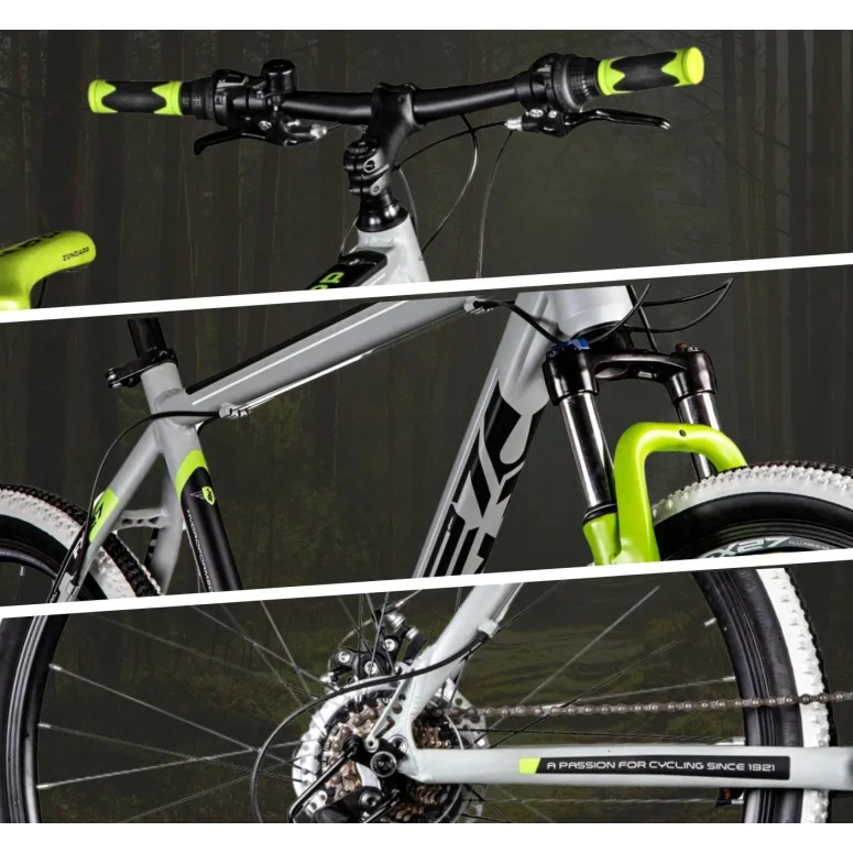 Rower Górski 27,5 Amortyzowany Tarcze MTB Hardtail Męski Damski Aluminiowy