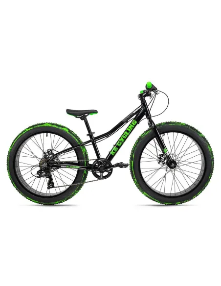 Rower Fatbike Aluminiowy Grube Opony 24 Tarczowe