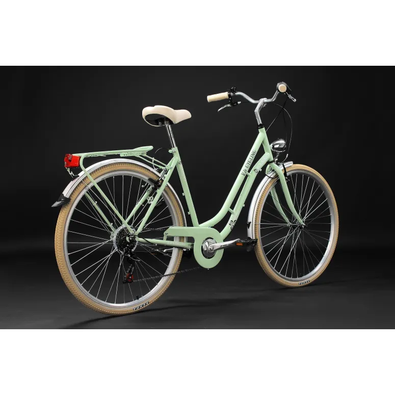 Rower Retro Miejski 28 Oświetlenie Dynamo 6 Biegów