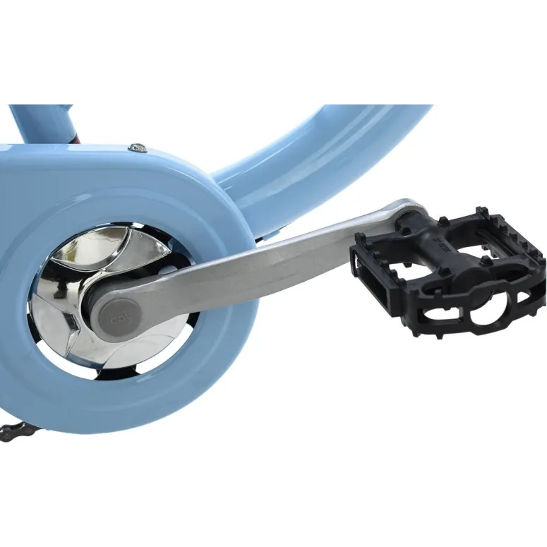 Damski Rower Miejski 28 Stalowy Bagażnik Światła Koszyk Dziewczęcy Błotniki