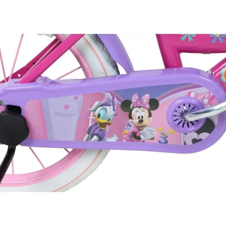 Rowerek Dziewczęcy Disney Minnie 14 Koła Boczne