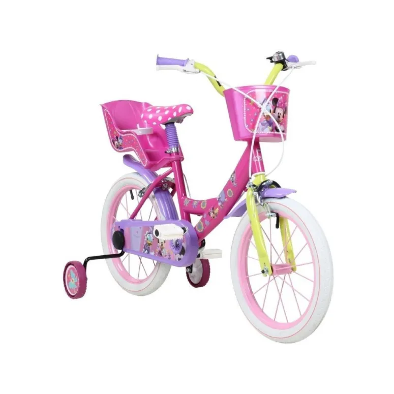 Rowerek Dziewczęcy Disney Minnie 14 Koła Boczne