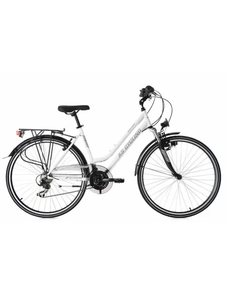 Rower Trekkingowy Damski 28 Turystyczny Światła