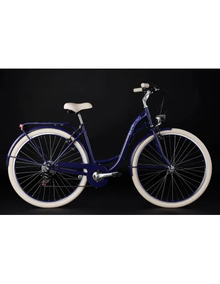 Rower Damka 28 Miejski Damski 6 Biegów Światła