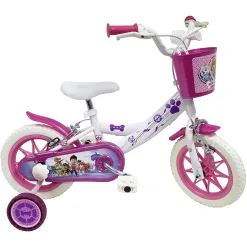 Rowerek Dziewczęcy 12 Psi Patrol Koła Boczne