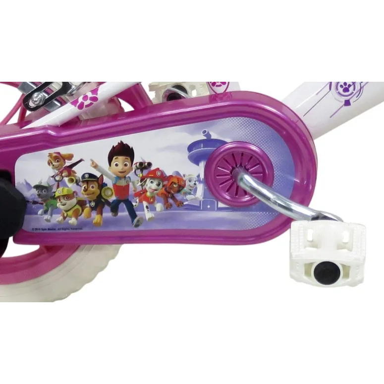 Rowerek Dziewczęcy 12 Psi Patrol Koła Boczne