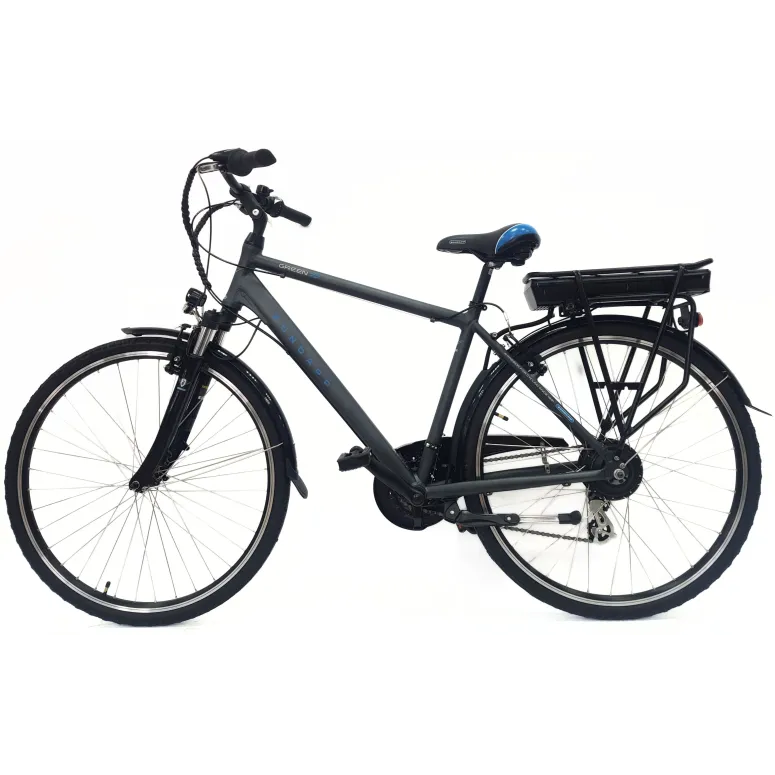 Rower Elektryczny 28 Męski Trekkingowy 3 Tryby Aluminiowy Błotniki Bagażnik