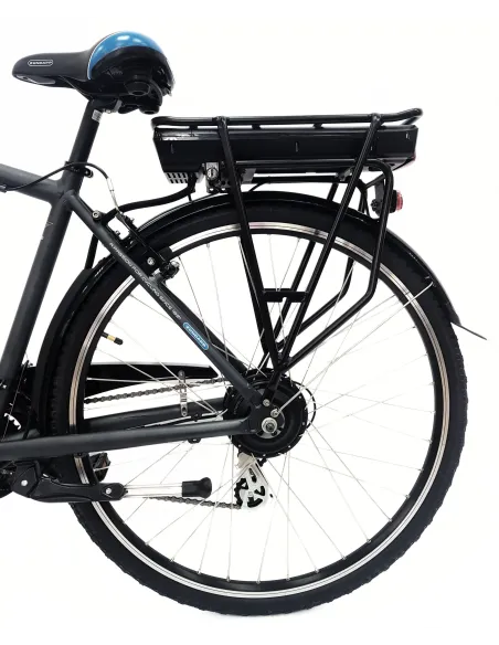 Rower Elektryczny 28 Męski Trekkingowy 3 Tryby Aluminiowy Błotniki Bagażnik