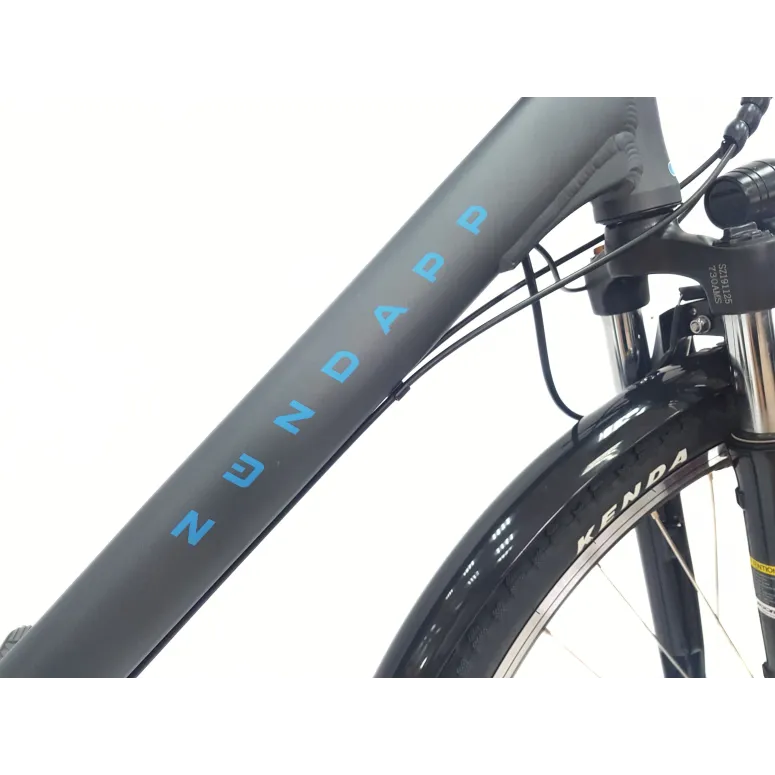 Rower Elektryczny 28 Męski Trekkingowy 3 Tryby Aluminiowy Błotniki Bagażnik