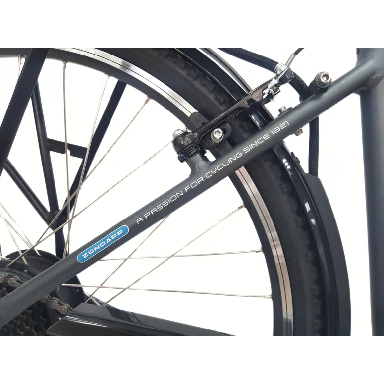 Rower Elektryczny 28 Męski Trekkingowy 3 Tryby Aluminiowy Błotniki Bagażnik