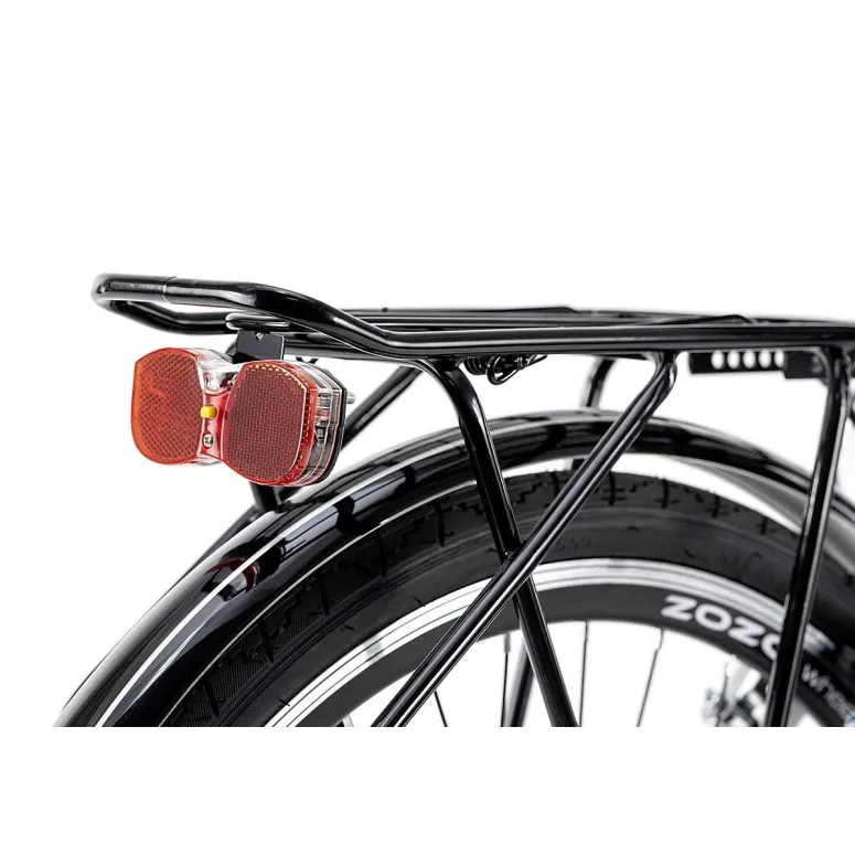 Rower Dziewczęcy Miejski 24 Damka 21 Bieg Bagażnik