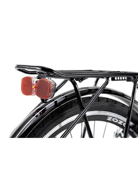 Rower Dziewczęcy Miejski 24 Damka 21 Bieg Bagażnik