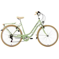 Miejski Rower Damski 28 6 Biegów Światła Dynamo