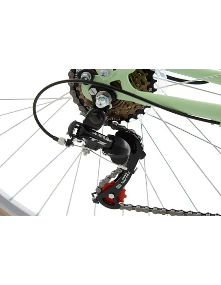 Miejski Rower Damski 28 6 Biegów Światła Dynamo