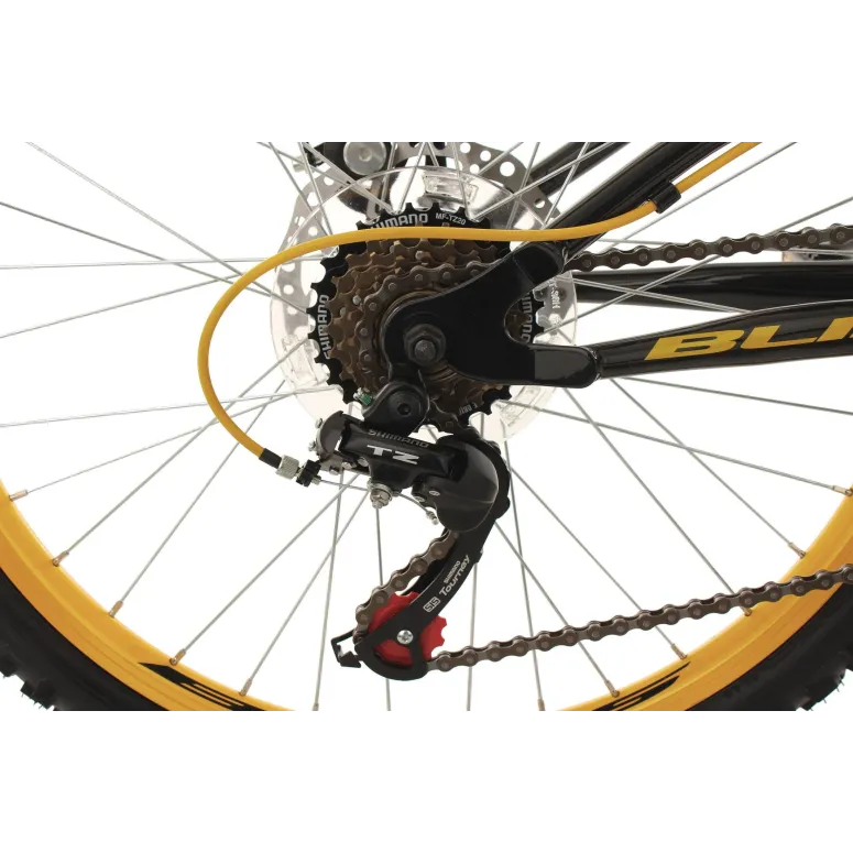 Terenowy Rower Górski Młodzieżowy 24 Amortyzacja