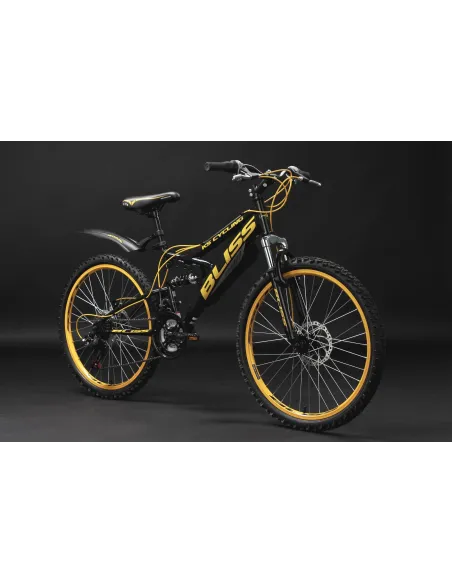 Terenowy Rower Górski Młodzieżowy 24 Amortyzacja