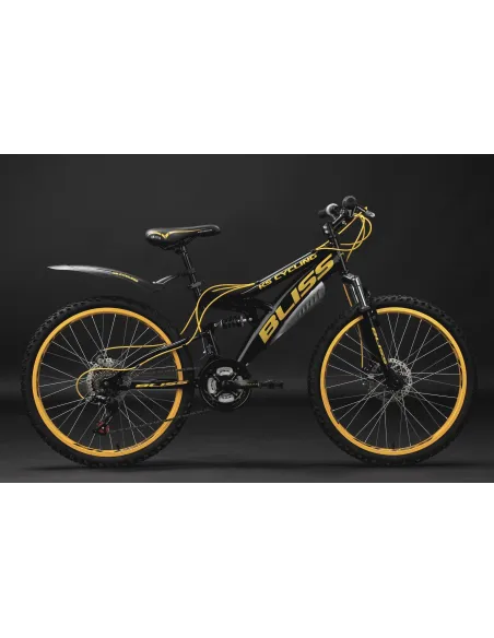 Terenowy Rower Górski Młodzieżowy 24 Amortyzacja