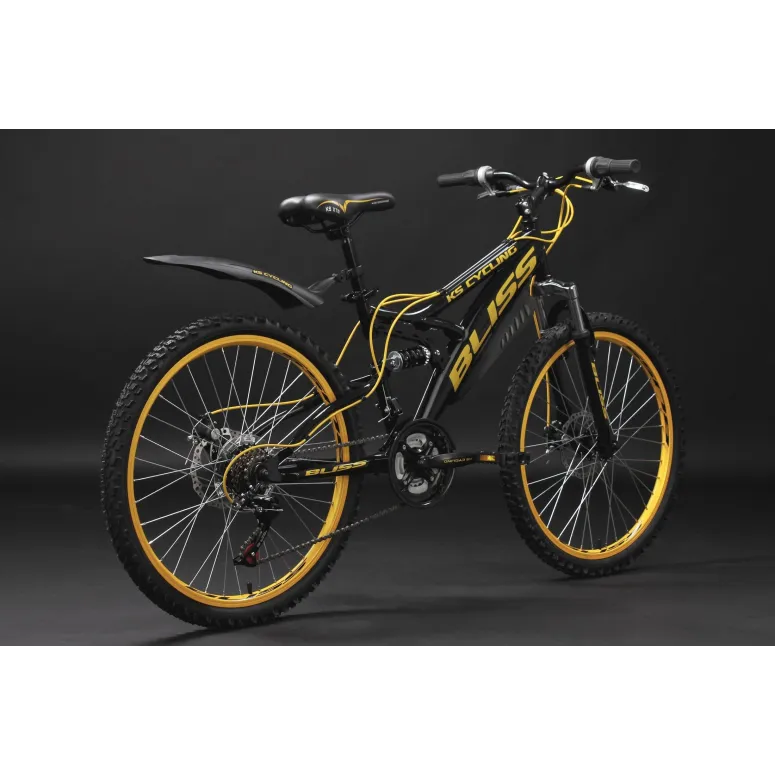 Terenowy Rower Górski Młodzieżowy 24 Amortyzacja