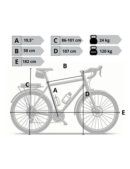 Elektryczny Rower Trekkingowy 28 Wspomaganie ALU Bagażnik Błotniki Światła
