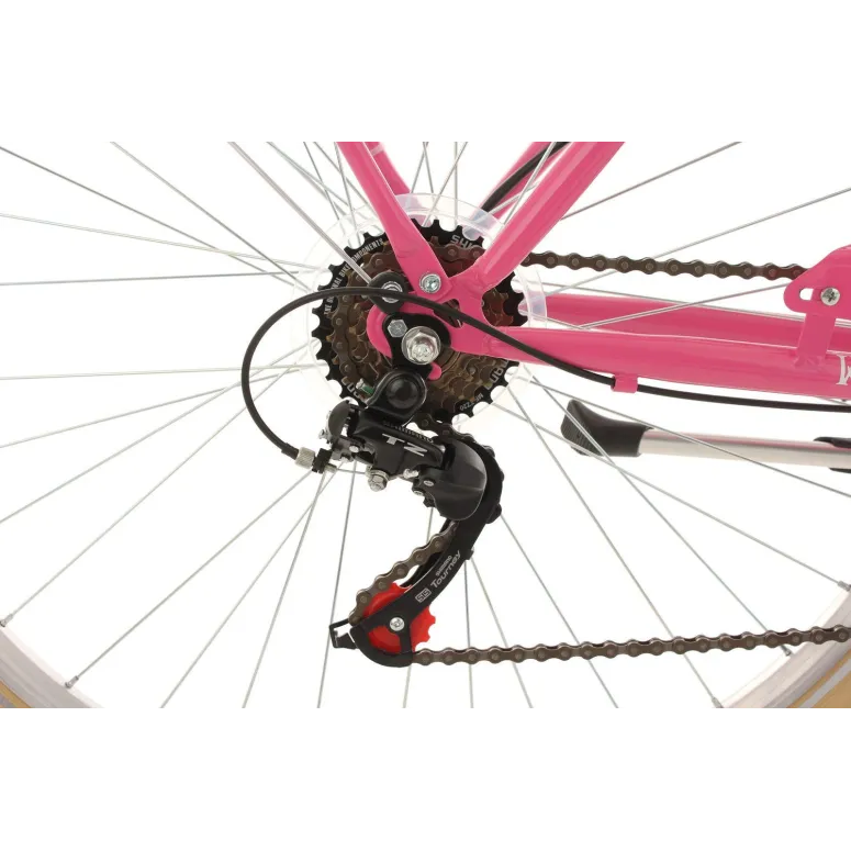 Rower Miejski 28 Dziewczęcy Damka Bagażnik