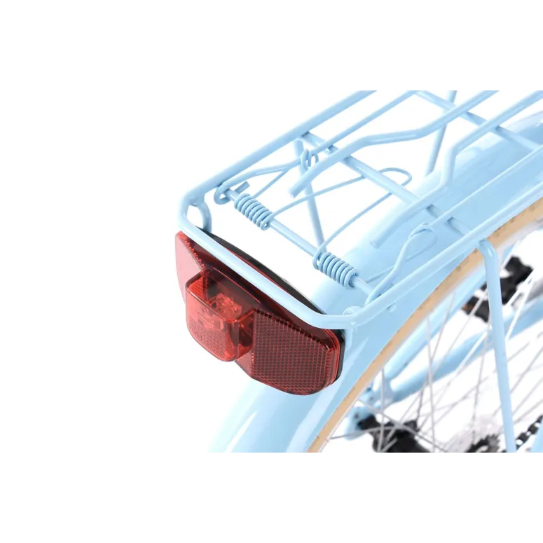 Dziewczęcy Rower Miejski 24 Bagażnik 6 Biegów