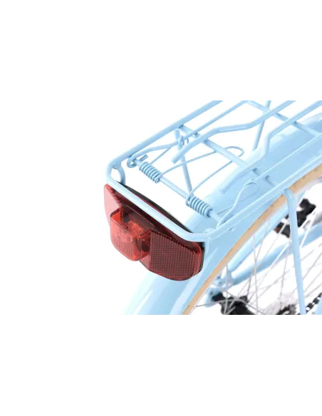 Dziewczęcy Rower Miejski 24 Bagażnik 6 Biegów