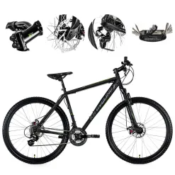 Męski Rower Górski MTB 27,5 Stalowy Damski Męski Tarcze Cyngle Hardtail