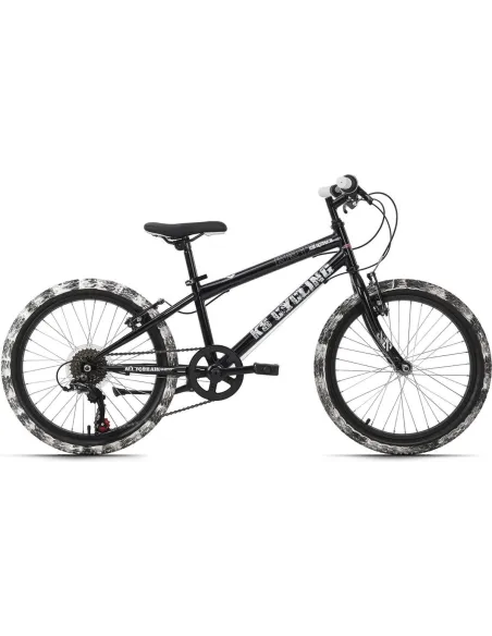 Rower Górski Dziecięcy 20" Alu Uniwersalny 6 Biegów V-brake Stopka CRUSHER