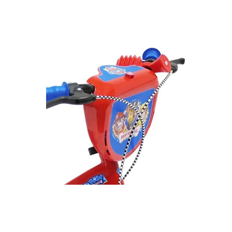 Dziecięcy Rowerek Psi Patrol 12 Kółka Boczne Bidon