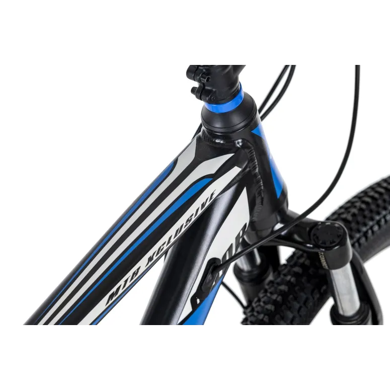 Rower Górski MTB 27,5 Alu Hardtail Uniwersalny Tarcze Cyngle Dzwonek Stopka