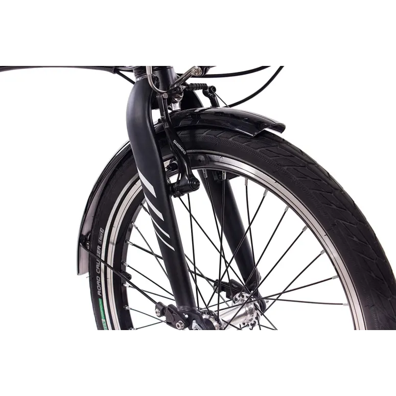 Elektryczny Rower Składany 20 Składak 8.7Ah 5 Trybów ALU Cyngle Oświetlenie