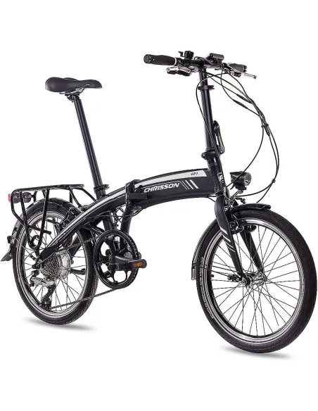 Elektryczny Rower Składany 20 Składak 8.7Ah 5 Trybów ALU Cyngle Oświetlenie