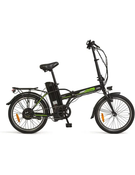 Elektryczny Rower Składany 20 Składak 3 Tryby Walk Bagaż Błotniki Światła