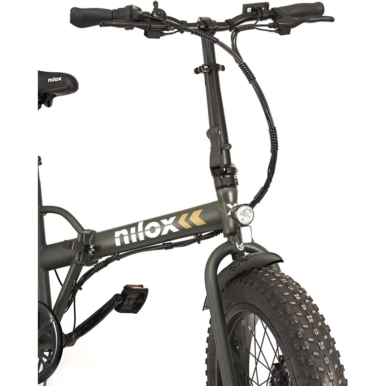 Składany Rower Elektryczny 20 Fat Składak 13Ah LCD