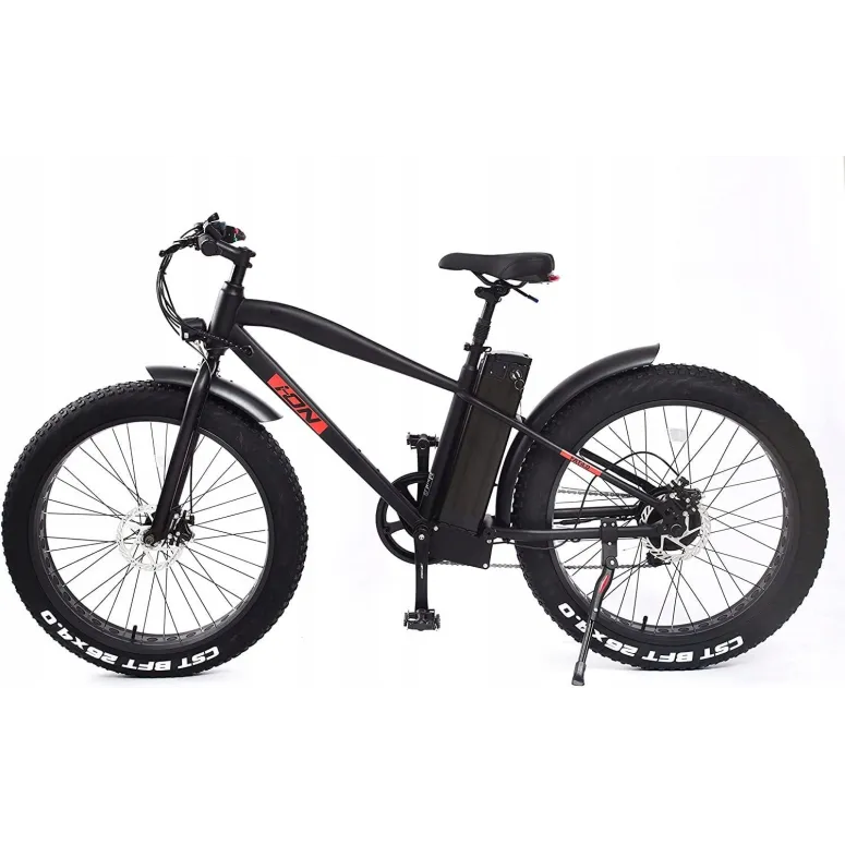Rower Elektryczny 26 Fatbike Grube Opony ALU 250W