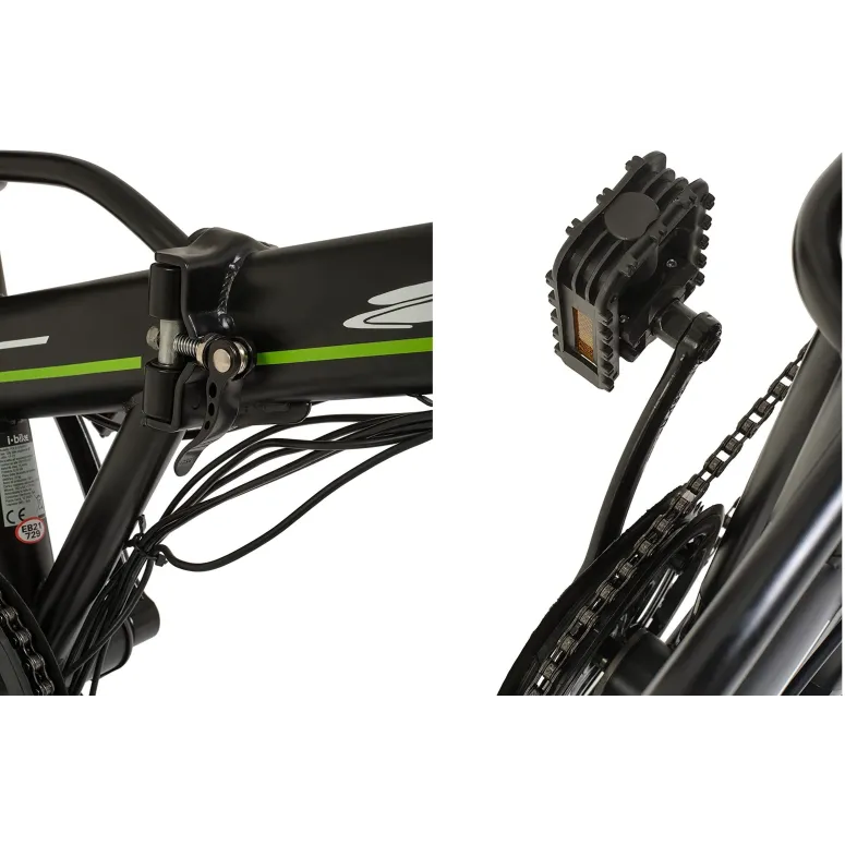 Elektryczny Rower Składany 20 Składak 3 Tryby Walk