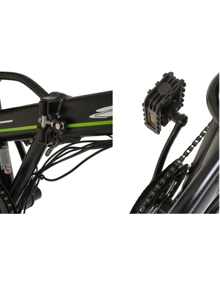 Elektryczny Rower Składany 20 Składak 3 Tryby Walk