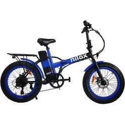 Rower Elektryczny Składany Fatbike 20 Bagaż 250W