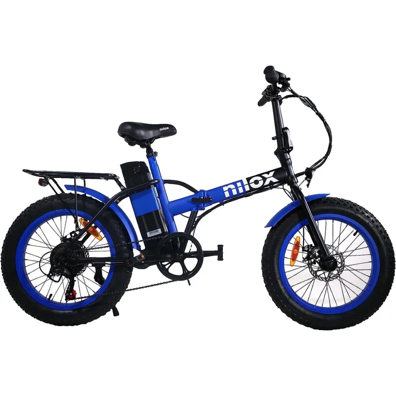 Rower Elektryczny Składany Fatbike 20 Bagaż 250W