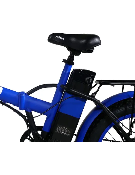 Rower Elektryczny Składany Fatbike 20 Bagaż 250W