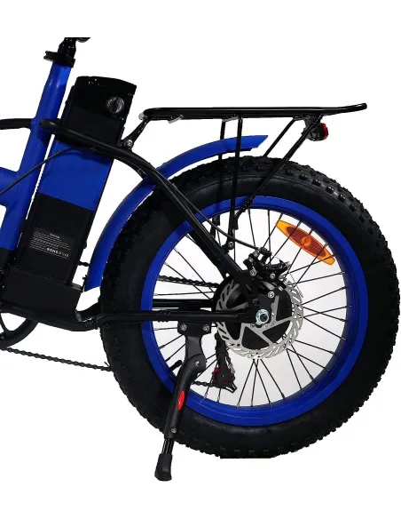 Rower Elektryczny Składany Fatbike 20 Bagaż 250W