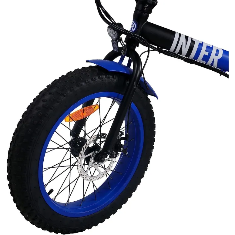 Rower Elektryczny Składany Fatbike 20 Bagaż 250W
