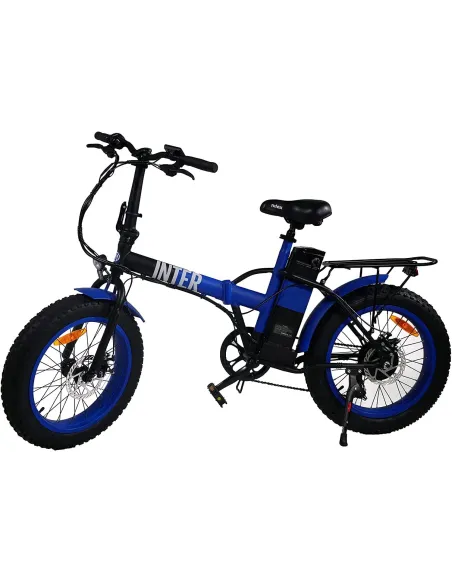 Rower Elektryczny Składany Fatbike 20 Bagaż 250W