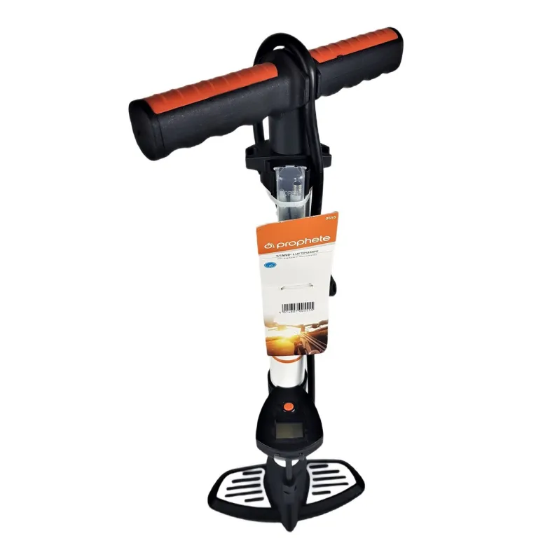 Pompka Warsztatowo Rowerowa Prophete 0555 Wyświetlacz LCD Cyfrowy Manometr