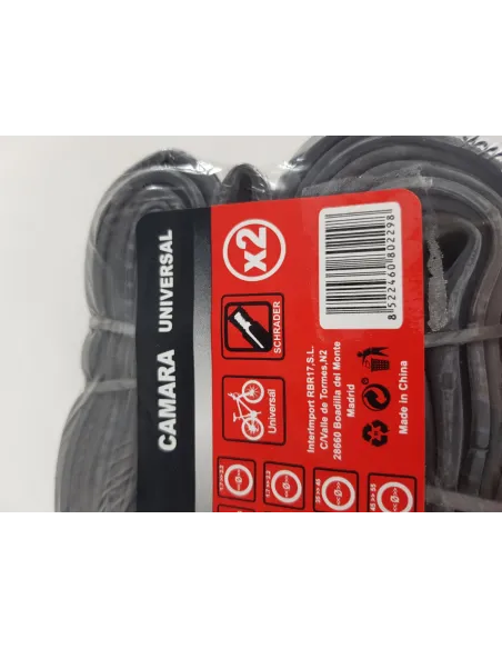 Dętka Rowerowa RBR Air BTT 29 x 1.9 - 2.5 45/55 - 622 Schrader 30/32 mm