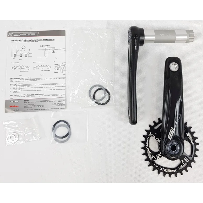 Mechanizm Korbowy FSA MTB Carbon SL-K 1x11 170mm