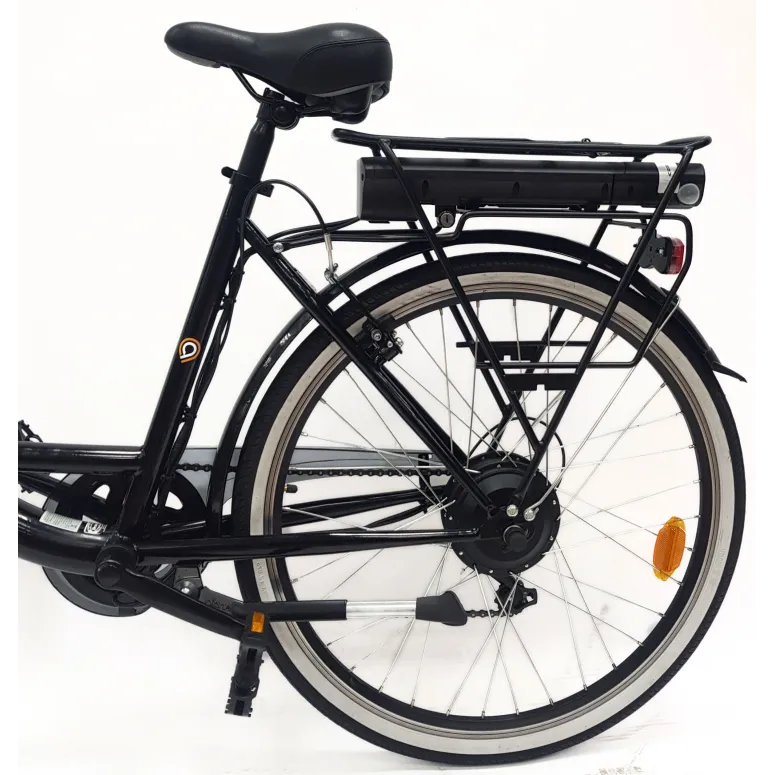 Rower Elektryczny Miejski 26 Bagażnik 250W 7,8Ah Wspomaganie Światła Stopka