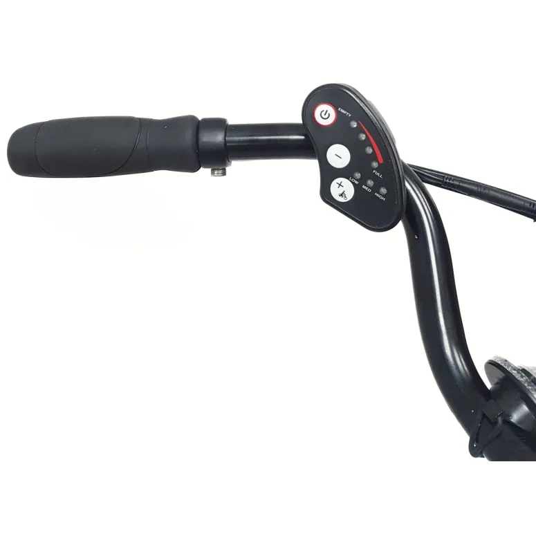 Rower Elektryczny Miejski 26 Bagażnik 250W 7,8Ah Wspomaganie Światła Stopka